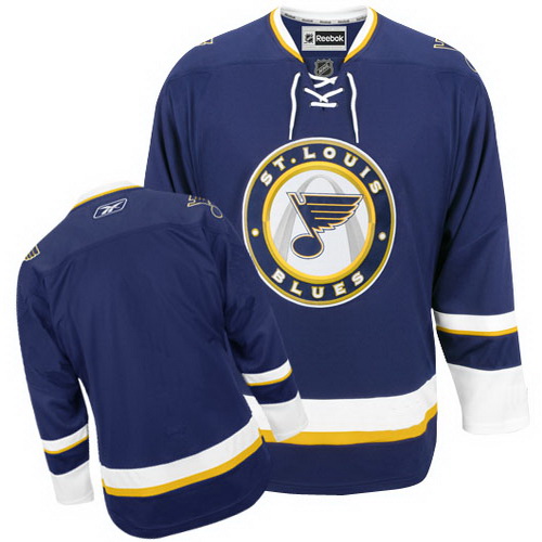 Classic Design St. Louis Blues Blank NHL Hockey Jersey